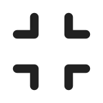Full Screen Zoom SVG Icon